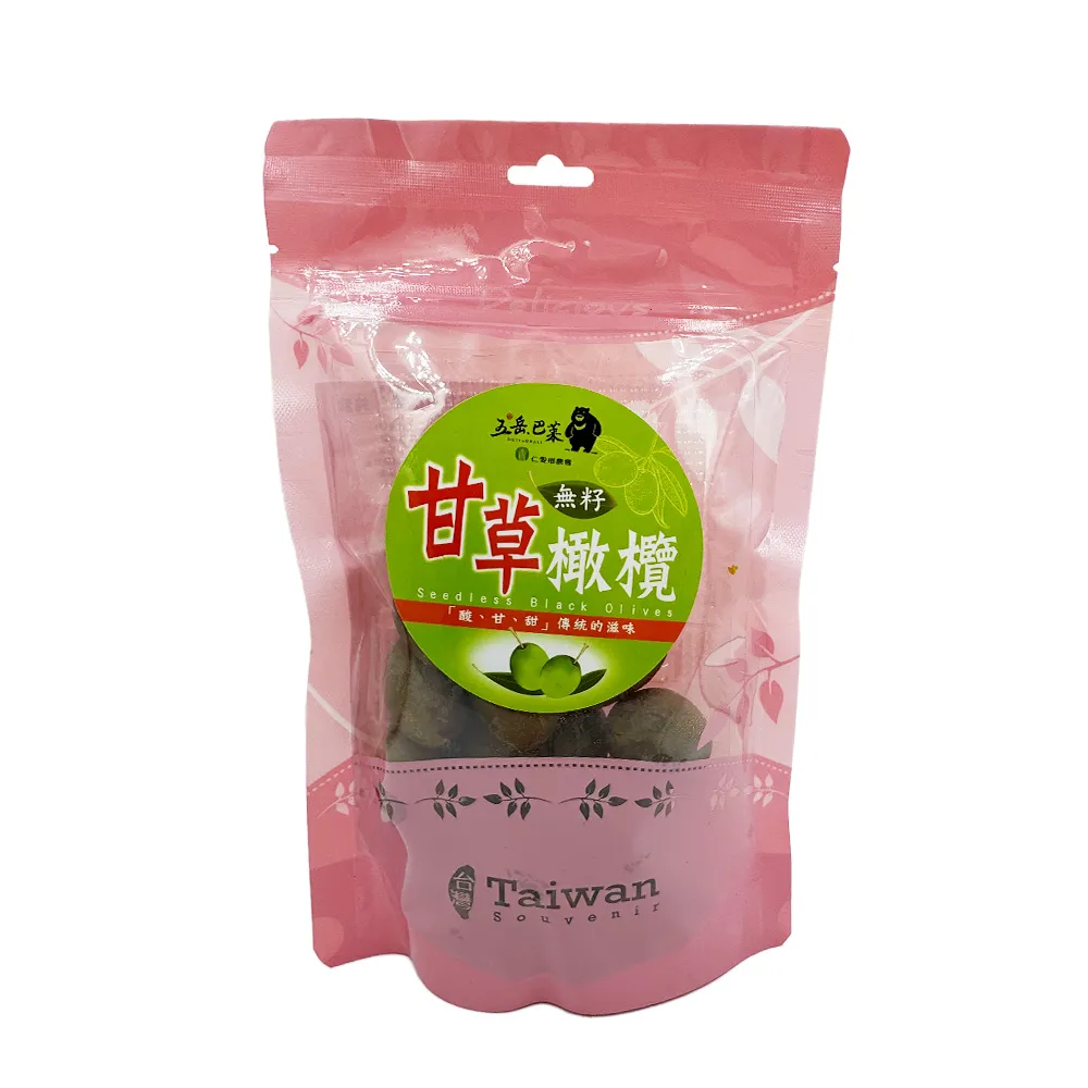【農會】仁愛農會 無籽甘草橄欖-220gX1袋
