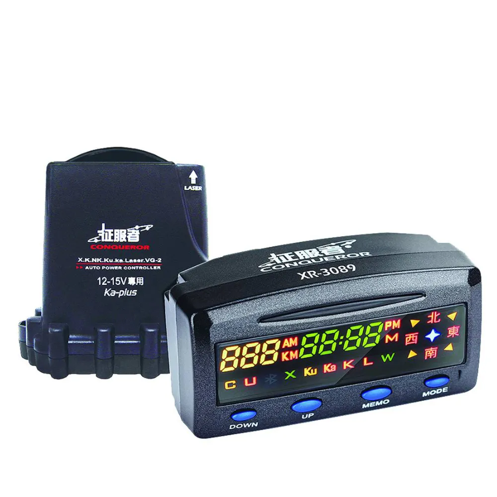【征服者】XR-3089 分離式全頻測速器-免費安裝