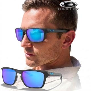 【Oakley】奧克利 亞洲版 SYLAS 色控科技 輕包覆太陽眼鏡 OO9448F 04 霧黑框深藍水銀鍍膜偏光鏡片 公司貨
