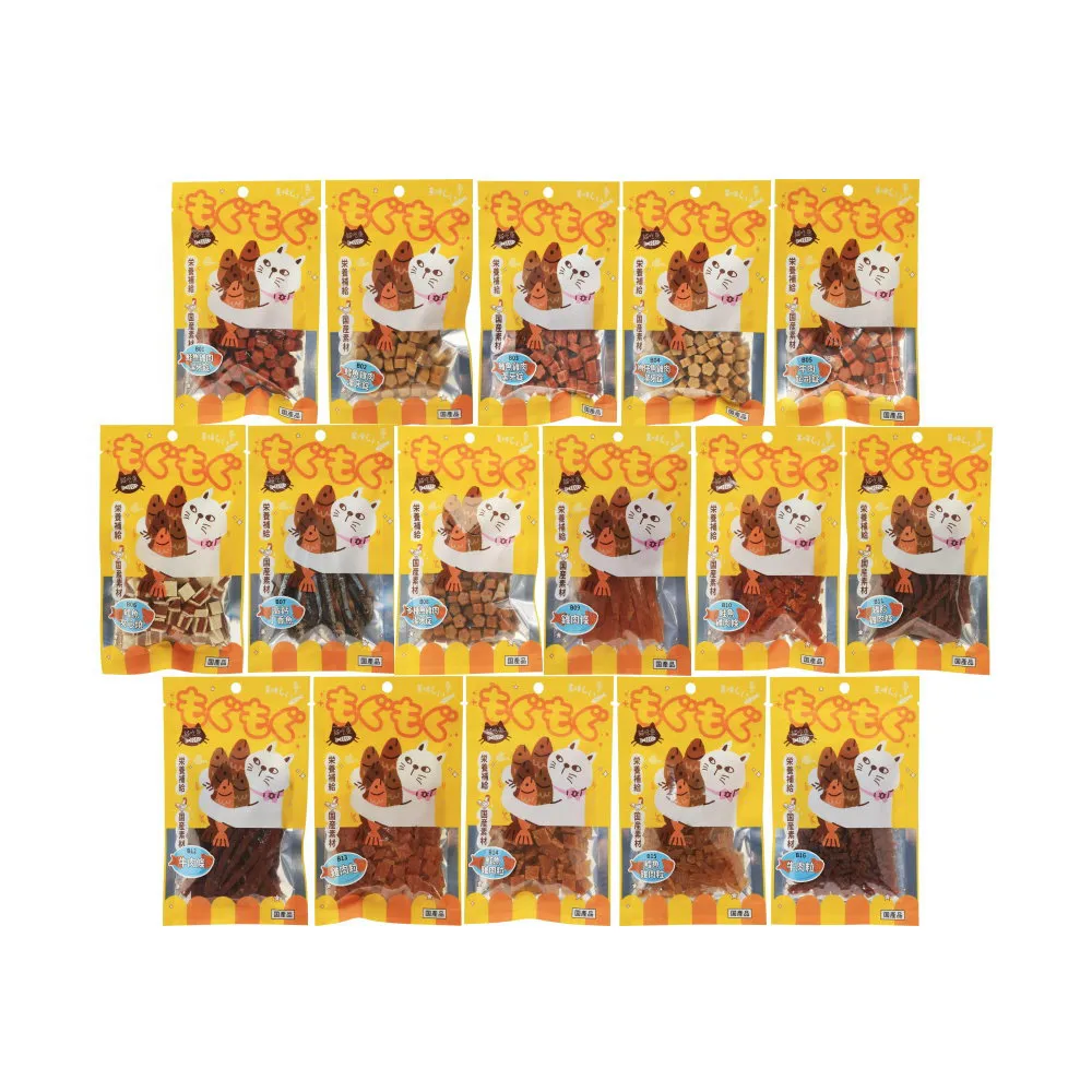 【貓吃魚】貓咪零食系列 15-50g*10入組(貓零食)