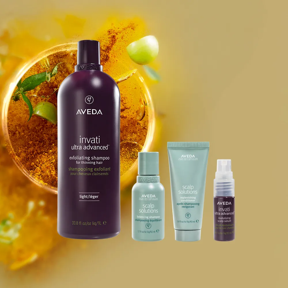 【AVEDA】蘊活煥欣洗髮精1000ml(頭皮護理 洗髮同時保養)_附贈 壓頭