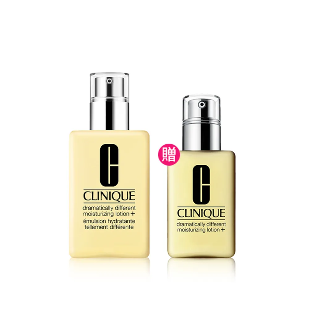 【CLINIQUE 倩碧】平衡修護乳週年慶大容量組 (奇蹟乳or奇蹟膠200ml+125ml/小黃油/醫美術後適用)