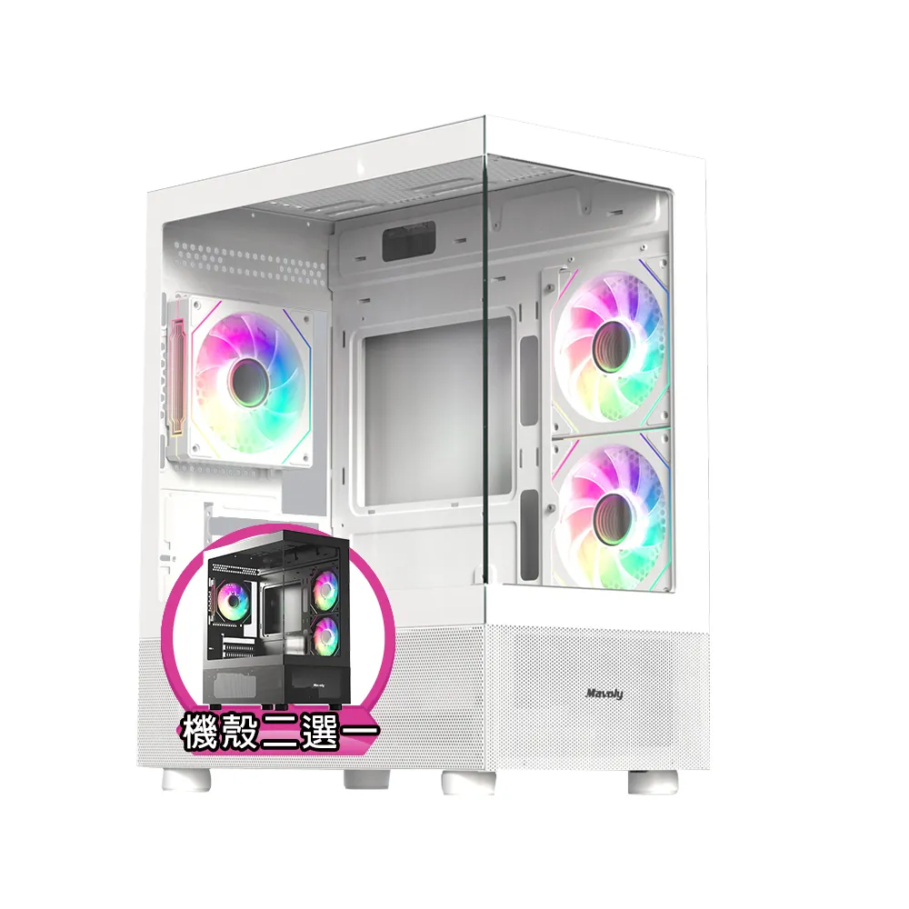 【NVIDIA】U5十核GeForce RTX 5060 Ti 8G{狐狸座K1CC}電競電腦(Ultra 5 225F/華碩B860/16G D5/1TB)