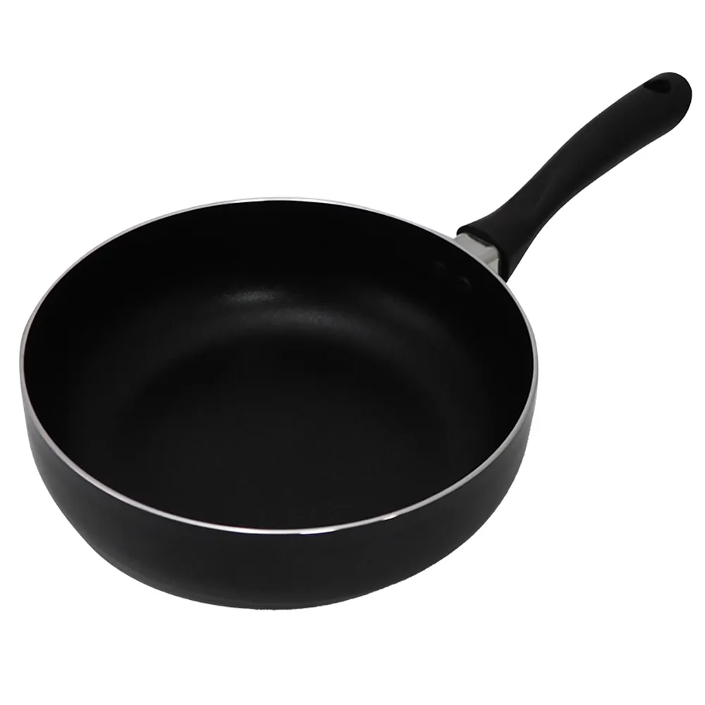 【米雅可】米雅可黑晶導磁深型不沾平底鍋-26cm-1支(深型平底鍋)