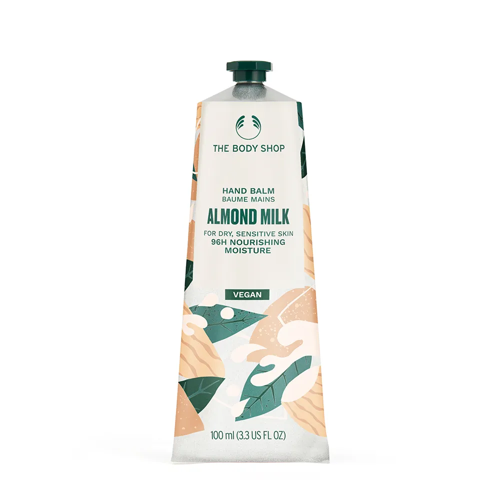 【THE BODY SHOP 美體小舖】杏奶舒敏護手霜-100ML