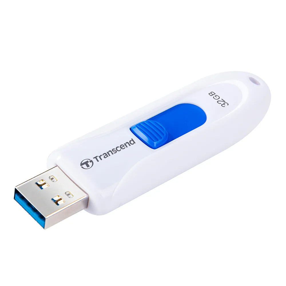 【Transcend 創見】JetFlash790 USB3.1 32GB 隨身碟-典雅白(TS32GJF790W 新舊包裝隨機出貨)