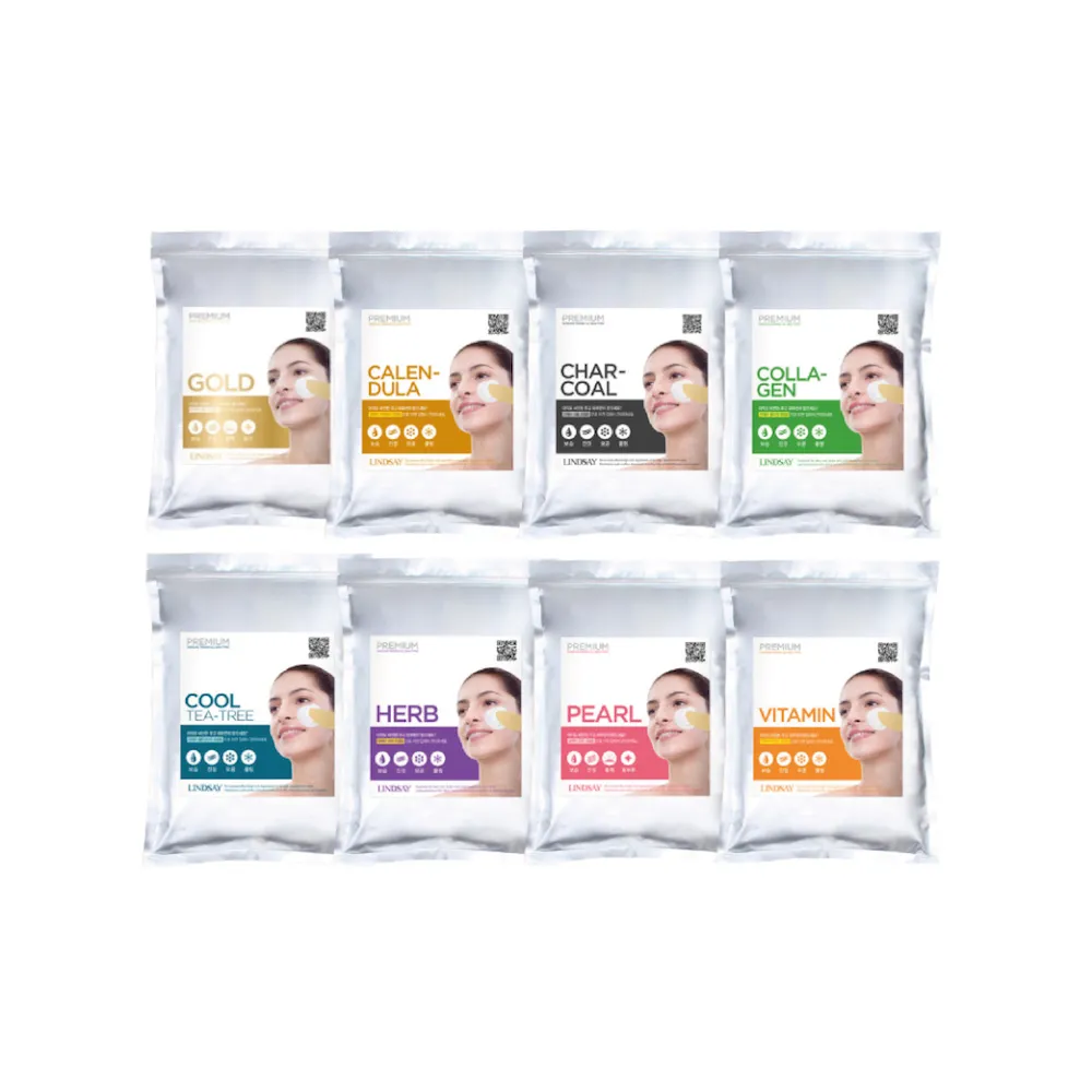 【LINDSAY】軟膜 1kg 軟膜粉 茶樹 金盞花 維他命 韓國美容院專用(韓國SPA 保濕 舒緩 美白_平行輸入)