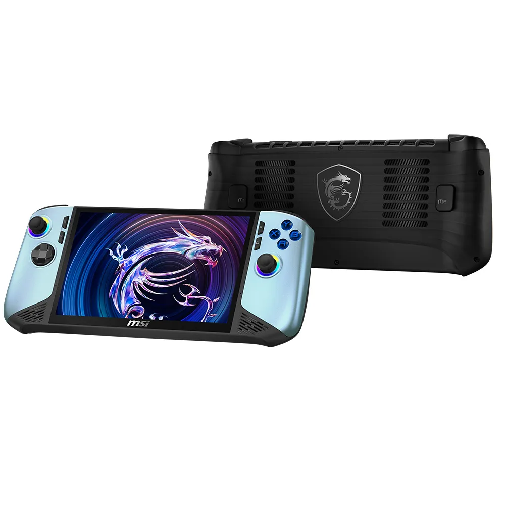 【MSI 微星】Claw 8 AI+冰河藍限定版電競遊戲掌機(Ultra 7 258V/32G/1T SSD/W11/A2VM-242TW)