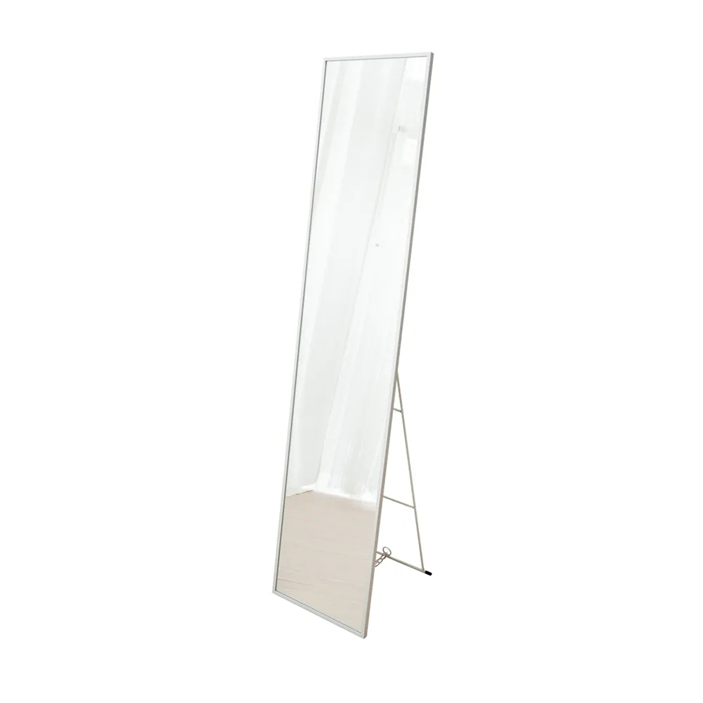 【kihome 奇町美居】鋁框穿衣鏡木質背板25x42x150