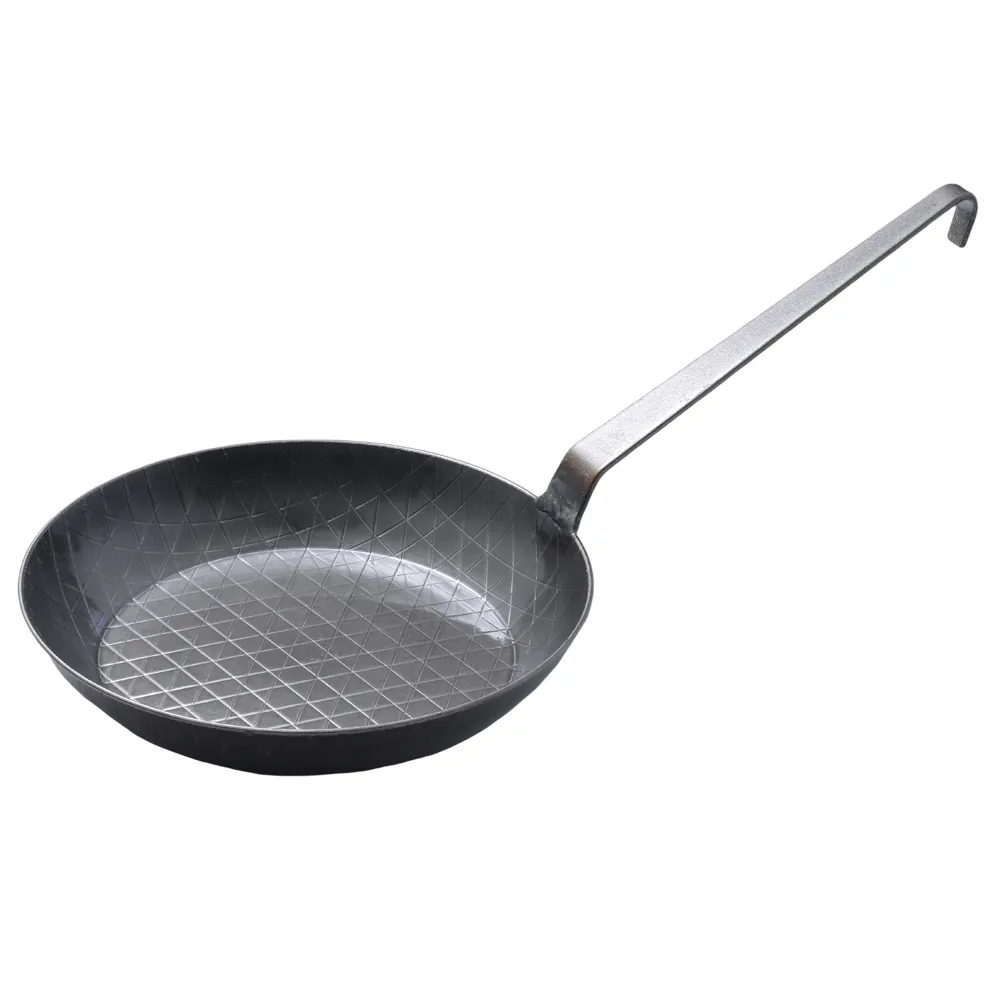 【Turk 土克鍋】德國製 鐵鍋 熱鍛 平底深鍋 露營必備 28cm 65230(平輸品)