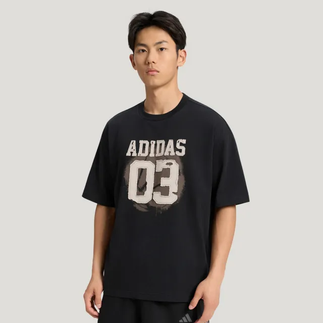 【adidas 愛迪達】運動 休閒 短袖 T恤 男上衣 SUMMER GFX TEE(KX4882)