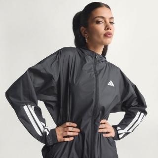 【adidas 愛迪達】運動 休閒 風衣 連帽 女外套 HYG WINDY(JX1872)