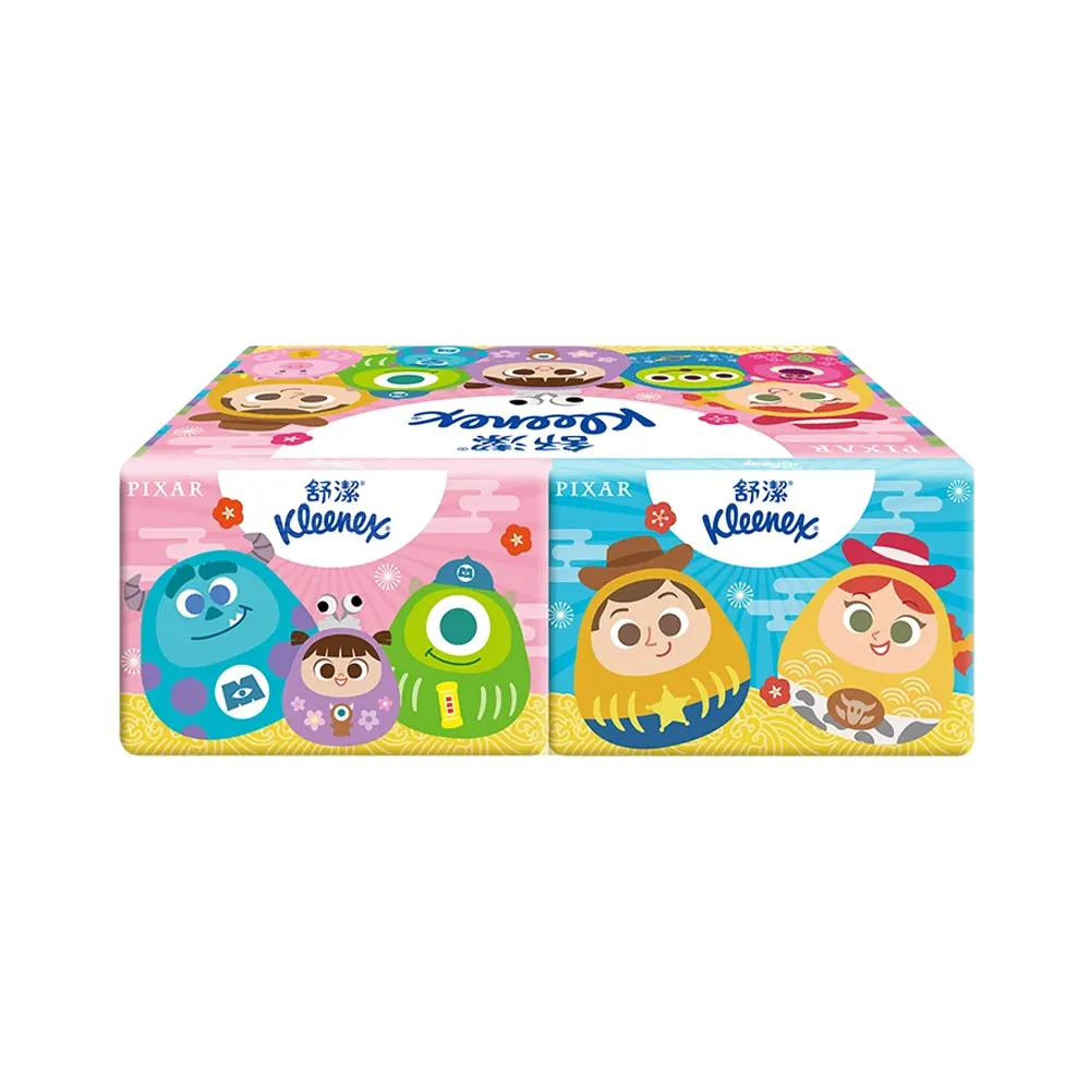 【Kleenex 舒潔】迪士尼袖珍包面紙 10抽x30包x4串