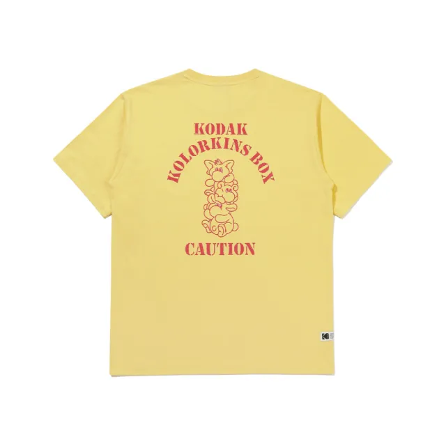 【KODAK Apparel】官方旗艦館 柯達 中性 短袖T恤 Color Kins YELLOW 黃色 / KB602040YLW