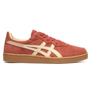 【Onitsuka Tiger】鬼塚虎-深紅底米虎爪紋焦糖底 GSM｜1183C436-600 休閒鞋