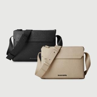 【BRAUN BUFFEL 德國小金牛】佛爾瑪-A 郵差包-多色任選(BF591-61-BK/MDT) 男包送禮推薦