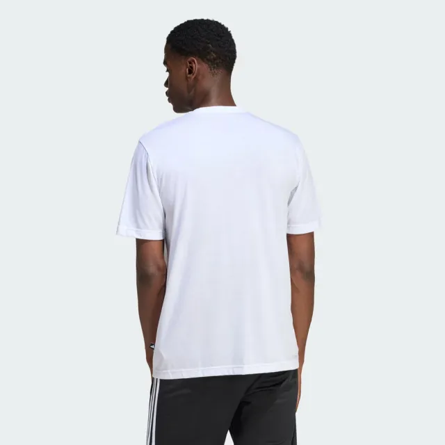 【adidas 愛迪達】M Camo Lin Cl T 男 T恤 運動上衣 休閒短袖 吸濕排汗 白(JZ7491)