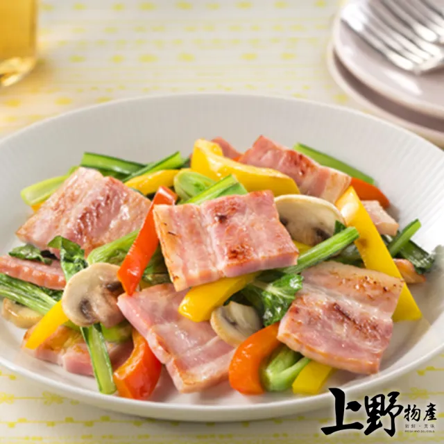 6包 厚切 培根段 300g/包 (上野物產) (年菜)
