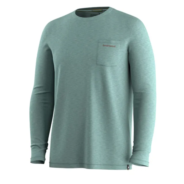 【SmartWool】男 美麗諾羊毛 Merino Wool 塗鴉長Tee(Go Far Bear).圓領長袖T恤/ SW003291