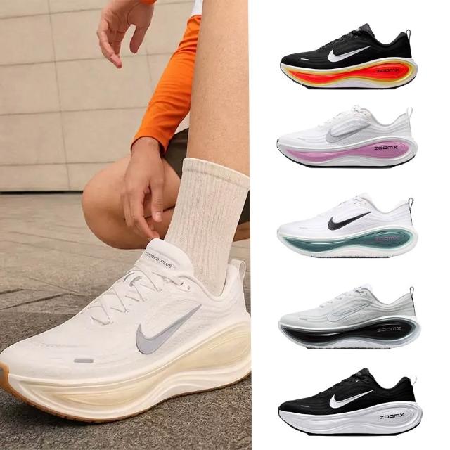 【NIKE 耐吉】運動鞋 跑鞋 慢跑鞋 W NIKE VOMERO PLUS 女鞋 男鞋 黑白藍粉橘 多款(HV8150-002&)