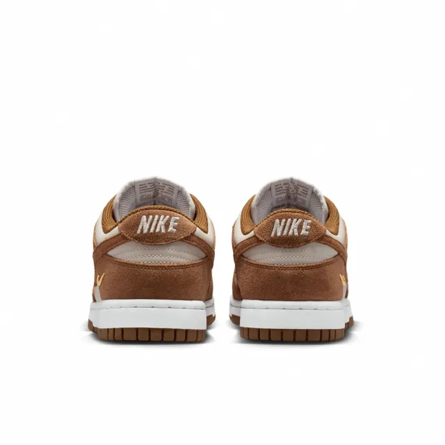 【NIKE 耐吉】WMNS NIKE DUNK LOW 女鞋 休閒鞋 運動鞋 復古 小勾 麂皮 棕(IO4244200)
