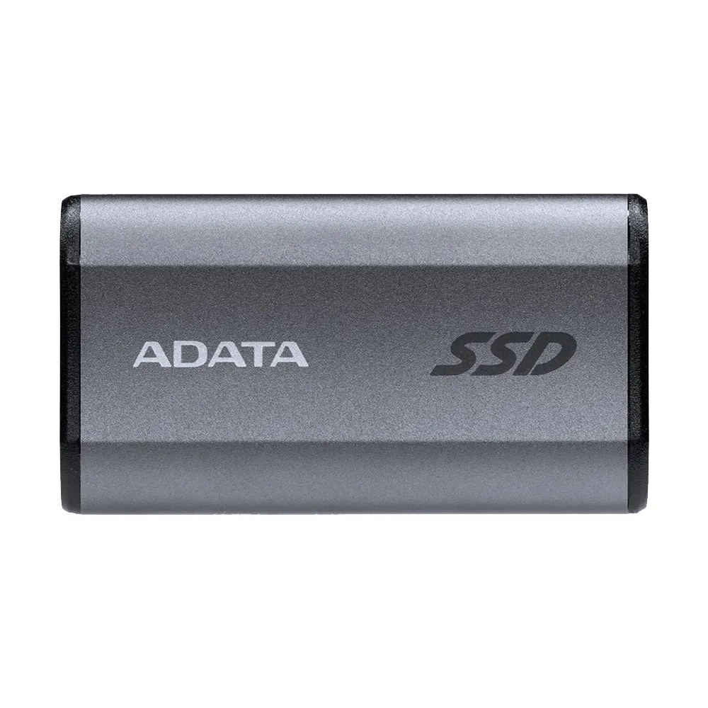 【ADATA 威剛】Elite SE880 500GB 外接式SSD固態硬碟 鈦灰 (附雙介面線材/最高讀寫2000/2000MB/s)