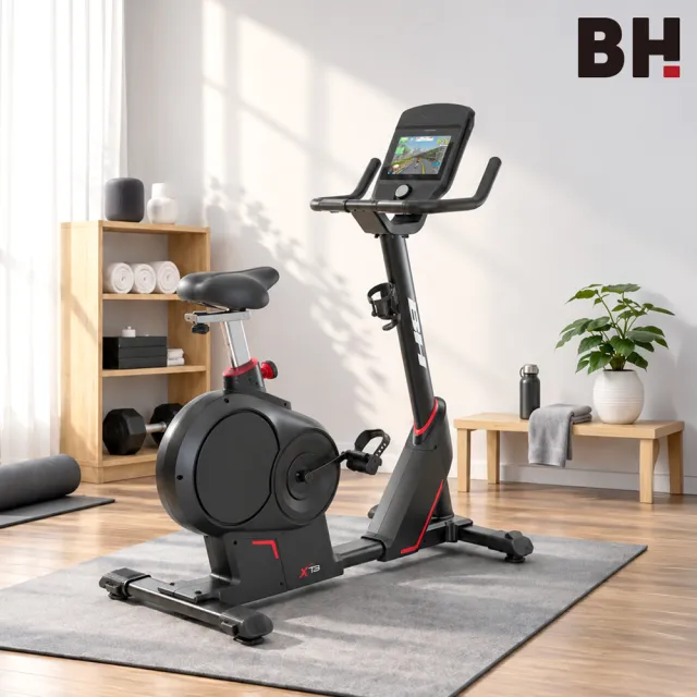 【BH】H865TFT XTB 智能立式健身車 (低跨距/24段阻力/10吋TFT/包覆飛輪)