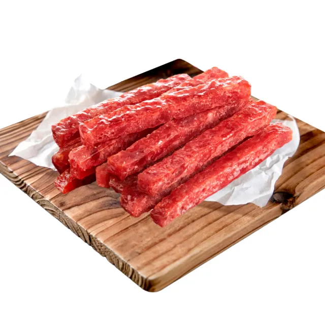 【軒記台灣肉乾王】真空系岩燒豬肉條(180g/包)