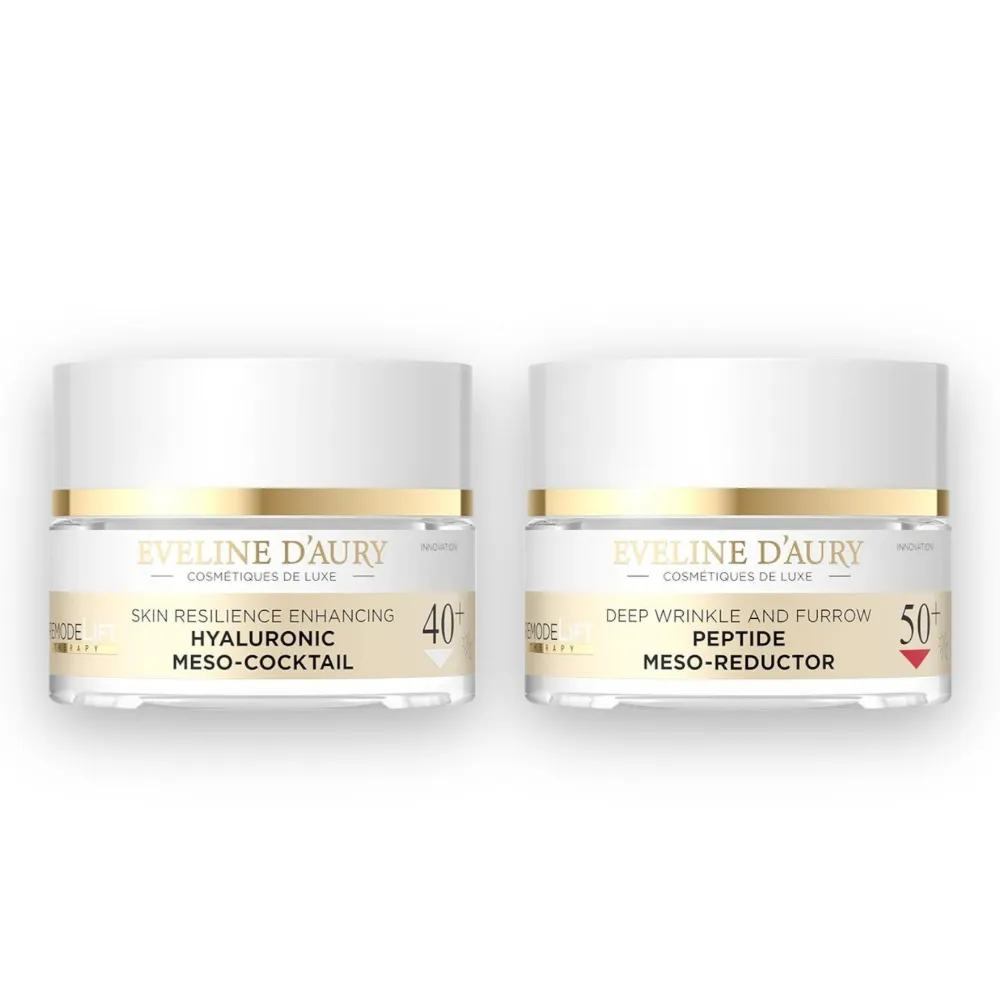 【Eveline Cosmetics】D’AURY 奧莉微緹 40+ 50+ 微晶面霜 50ml(波蘭原裝)