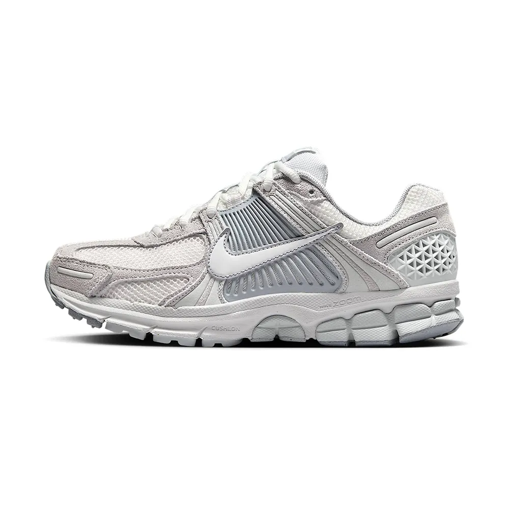 【NIKE 耐吉】Zoom Vomero 5 男鞋 女鞋 灰白色 網布 透氣 復古 老爹鞋 休閒 運動 慢跑鞋 HQ0458-001