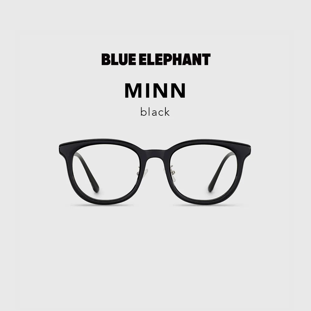 【BLUE ELEPHANT】MINN black EXCLUSIVE獨家款式 抗藍光眼鏡 鏡框 附盒 官方旗艦店