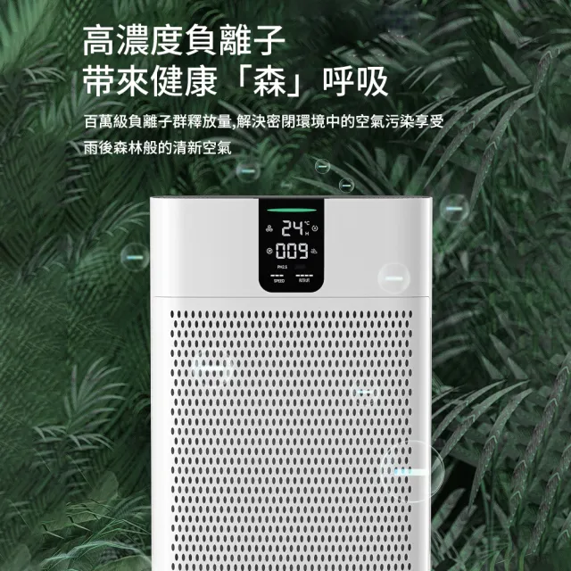 【IPSKY】家用寵物空氣清淨機/吸毛機(強效吸浮毛/除臭去味/負離子除菌/吸毛除臭機/數顯大風量)