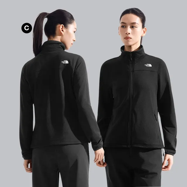【The North Face】線上獨家款｜男女款立領保暖抓絨外套 (多款任選)