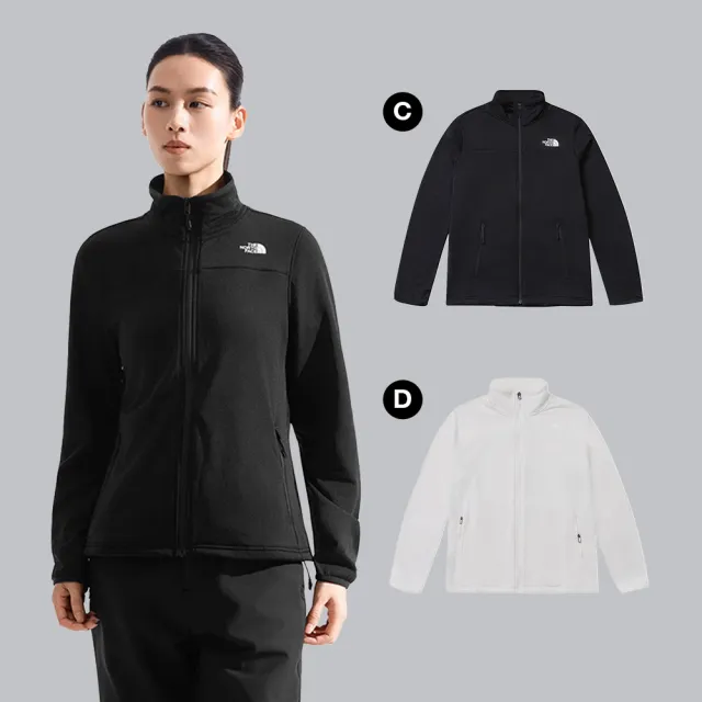 【The North Face】線上獨家款｜男女款立領保暖抓絨外套 (多款任選)