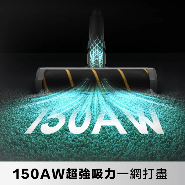 【Dreame 追覓科技】Z10S Station 自動集塵吸塵器 抗敏防纏版(雙恆壓梳齒割刀/綠光顯塵/4種吸頭/超輕量)