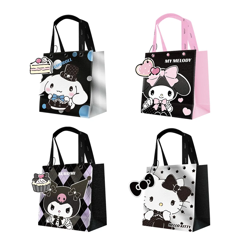 【Injoyyi 幸福物語】三麗鷗 輕巧保溫袋 保冷袋4入組(Hello Kitty/酷洛米/大耳狗/美樂蒂)