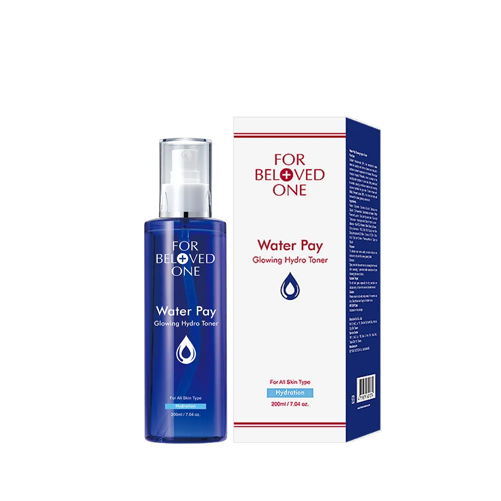 【For Beloved One 寵愛之名】Water Pay 水能亮保濕精華水200ml(二裂酵母/油水平衡/保濕補水/噴霧化妝水)