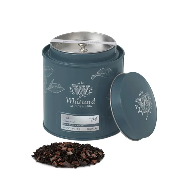 【Whittard】黑巧克力風味紅茶 Dark Chocolate NO.94(罐裝)