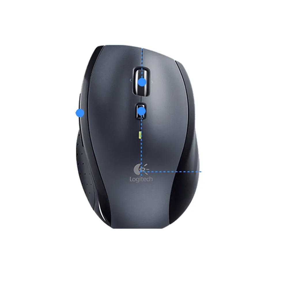 【Logitech 羅技】羅技 M705 雷射無線滑鼠