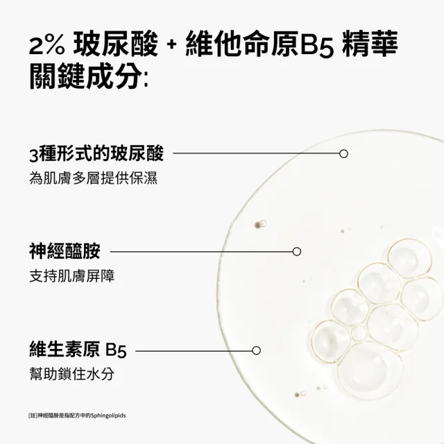 【The Ordinary】2% 玻尿酸+ 維他命原B5 精華30ml