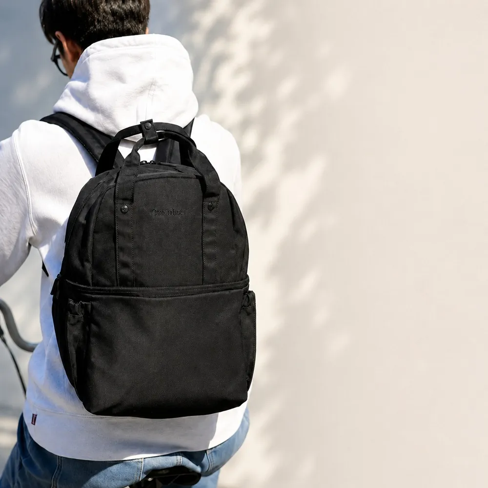 【WHOSE BAG】防潑水雙層收納健身後背包｜通勤運動分離鞋位大容量雙肩包 男女適用 NO.QM060