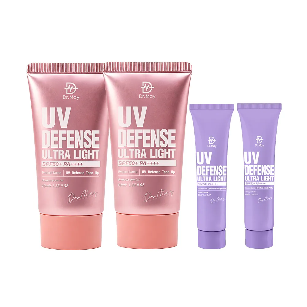 【Dr. May 美博士】專業潤色清爽防曬乳 SPF50+PA++++40ml 二入組 買一送一