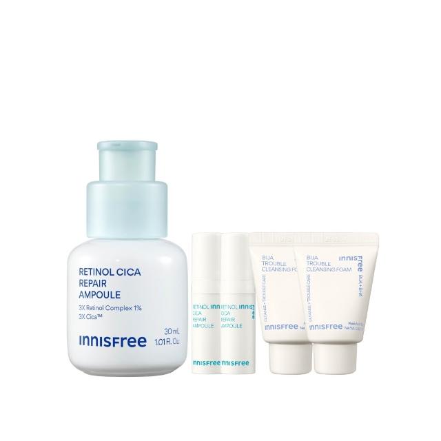 【innisfree】A醇積雪草超淨膚安瓶 30ml (1%升級版/A醛/去粉刺安瓶/新品上市)
