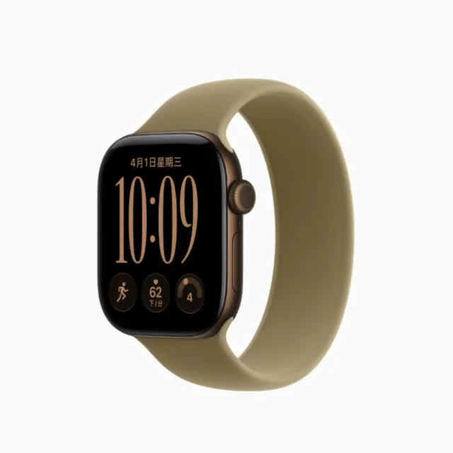 【Apple】Apple Watch S12 GPS 42mm(鋁金屬錶殼配橡膠錶帶)