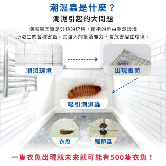 【福來朗】潮濕蟲噴霧 500ml｜衣魚｜鰹節蟲｜書蝨｜潮濕蟲｜潮濕空間｜除蟲噴霧
