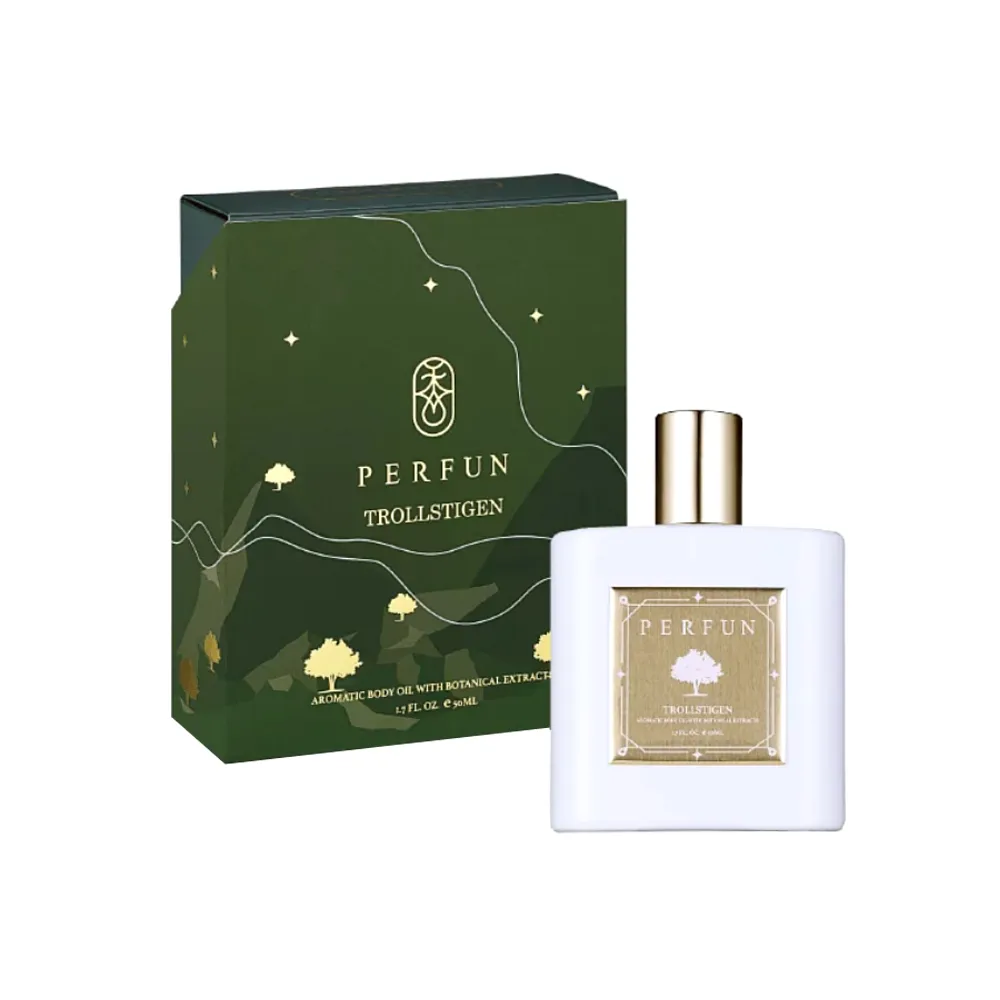 【PERFUN】頂級香氛保濕精萃身體油噴霧-Trollstigen挪威精靈之路(50ml-護髮油/按摩油/精油/清新舒眠)