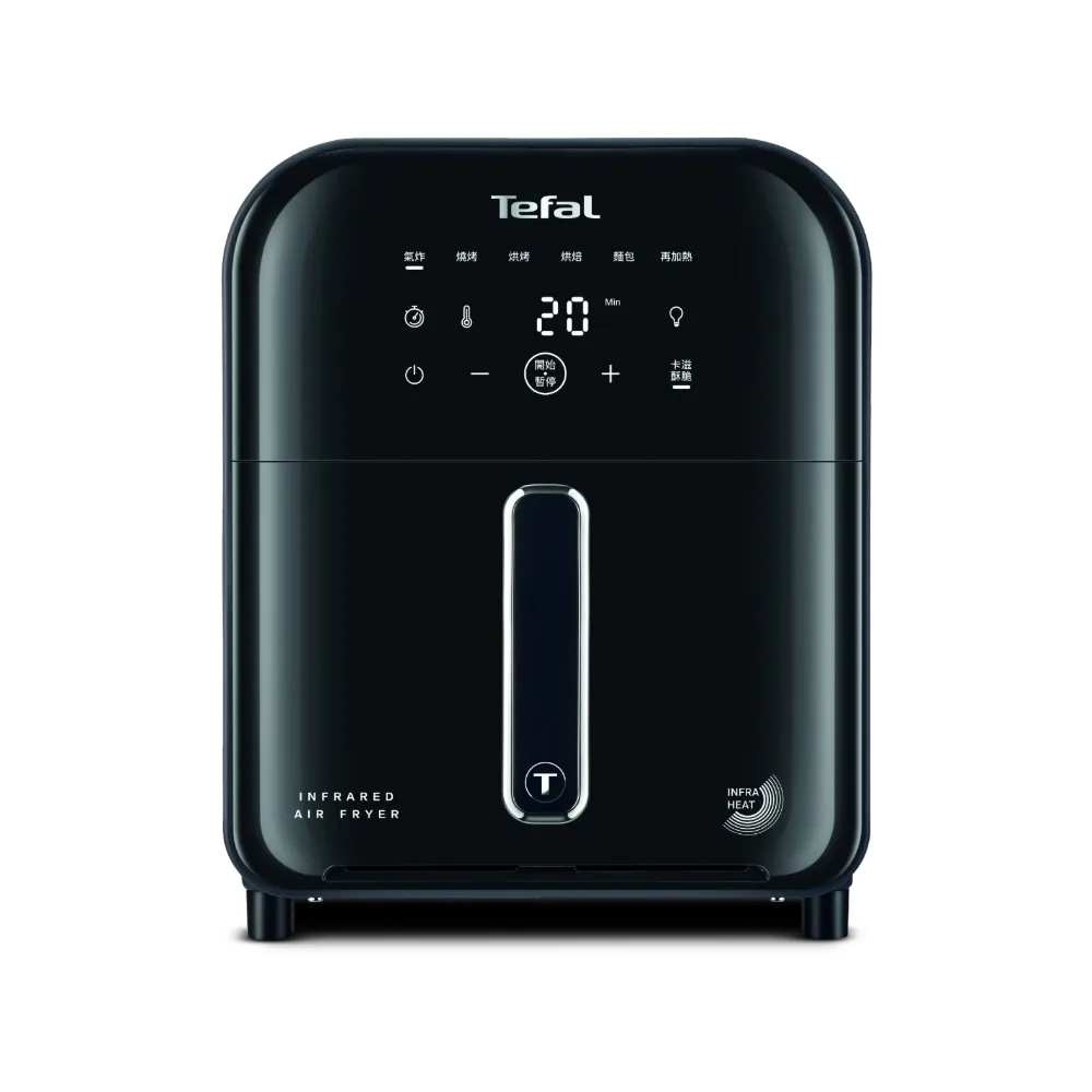 【Tefal 特福】紅外線卡滋酥脆透視窗6L氣炸鍋-EY8228H0(一家四口料理)