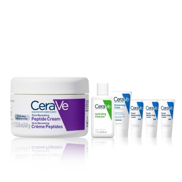 【CeraVe 適樂膚】緊緻小紫霜★極抗痕多緊緻修護霜 48g_B