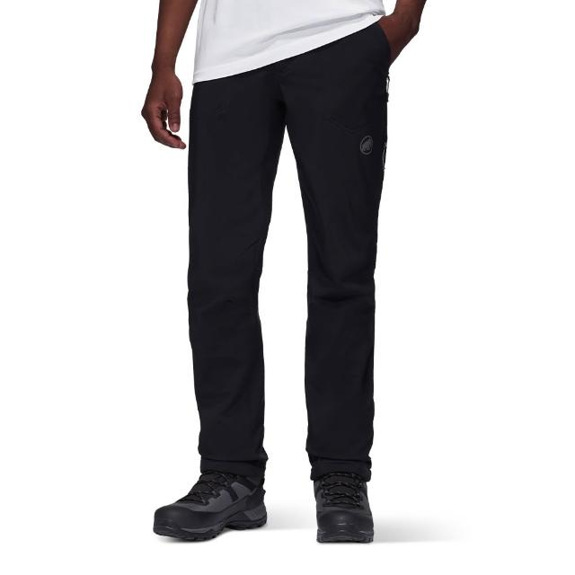 【Mammut 長毛象】Runbold Winter SO Pants AF 冬季防潑水健行長褲 黑色 男款 #1021-01400