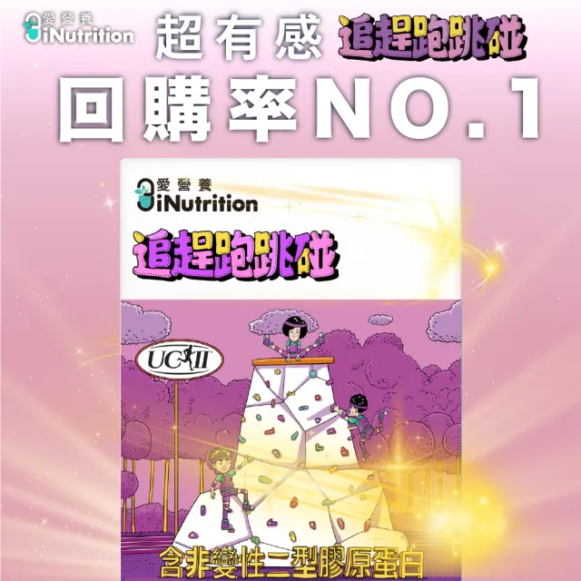 【愛營養 iNutrition】膠鈣組(追趕跑跳碰x2盒+鈣是英雄x2盒 『60粒/盒』)(軟硬兼顧優惠組)